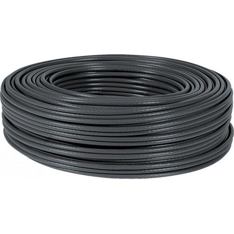 DEXLAN Dexlan cable multibrins S/FTP CAT6 noir - 100M (DEX-611926) (1/2)