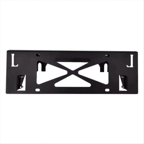 Support de plaque d'immatriculation avant réglable en hauteur pour Jeep Wrangler JK/JL (1/5)