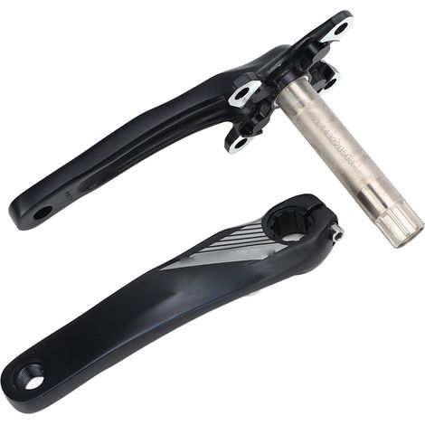 BOLANY Kurbeln aus schwarzer Aluminiumlegierung für Mountainbikes, 8-12-fach, CNC-gefräst, Fahrradzubehör (1/5)