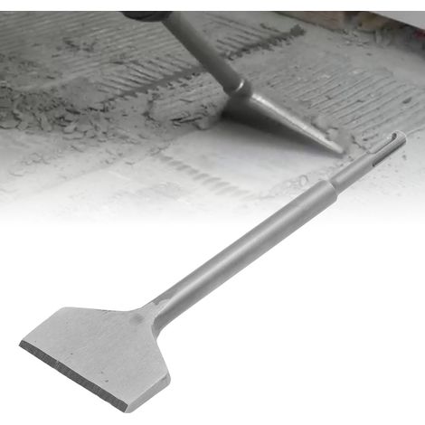 Grattoir mural et de sol 7,6 cm x 25,4 cm pour marteau perforateur SDS-Plus et marteau de démontage (1/5)