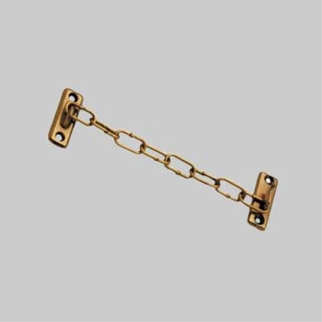 Catena di sicurezza in ottone per porte 150 mm - ottone lucido (25 pezzi) (1/4)