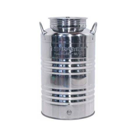Fusto Acciaio Inox 30 l alto