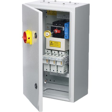 Interrupteur-sectionneur , 3P, 63 A, 37 kW @ 240 V, 45 kW @ 415 V, 90 kW @ 690 V ( Prix pour 1 )