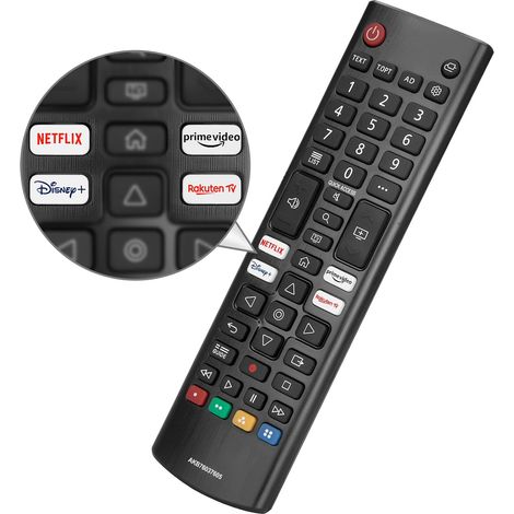 Universelle Ersatzfernbedienung kompatibel mit LG Smart-TVs, Infrarot-Fernbedienung mit Schnellzugriffstasten für Net (1/4)