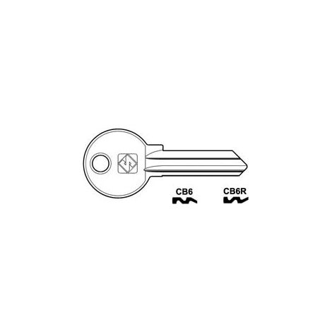 CHIAVI PROFILO CORBIN 5 SPINE- - CB6 DX - 100 pezzi SILCA