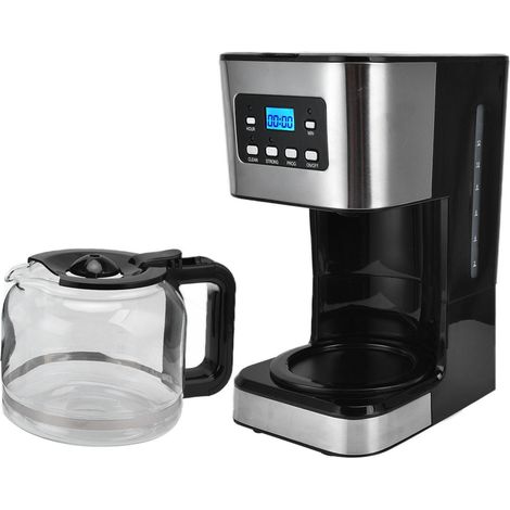 Automatische Filterkaffeemaschine 1,5 l, 12 Tassen, amerikanische Filterkaffeemaschine, 220–240 V, CE-zertifiziert (sehr schwer) (1/5)