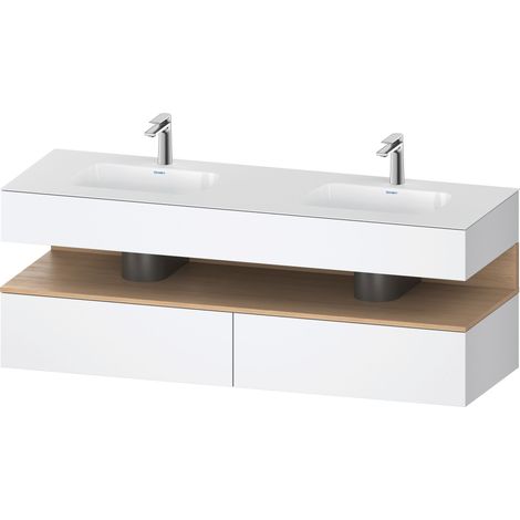 Lavabo empotrado Duravit Collection One con base de lavabo (1/2)