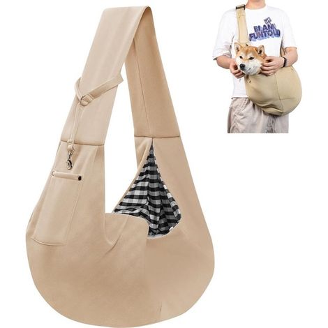 Bolsa transportadora para perros，Impermeable，Bolsa de viaje para gatos，Bandolera para perros，Máx. 10 kg，75x60x12cm (1/5)