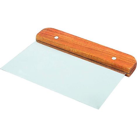 Spatule à gâteau en acier inoxydable, racloir à bol, coupe-pâte à pizza, séparateur de beurre, lisseur à fondant (1/5)