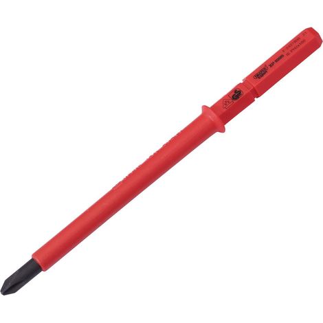 Draper Ergo Plus® Cross Slot VDE Interchangeable Screwdriver Blade No. 2 x 100mm (Model 24743) (1/3)