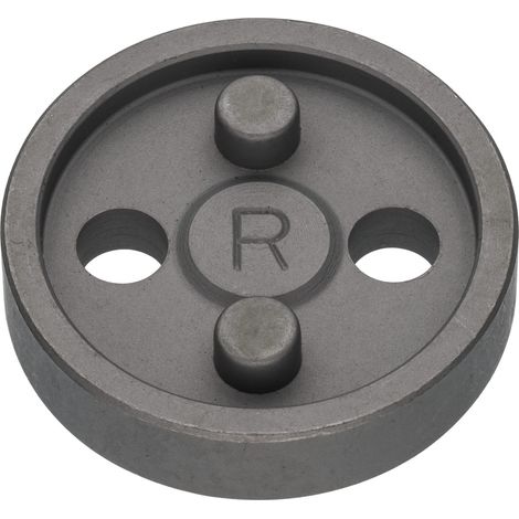 VIGOR Adapterplatte, R, 36 mm (1/2)
