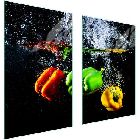 PLACA PROTECTORA DE VIDRIO PARA COCINA 65x52 PIMIENTA (1/5)