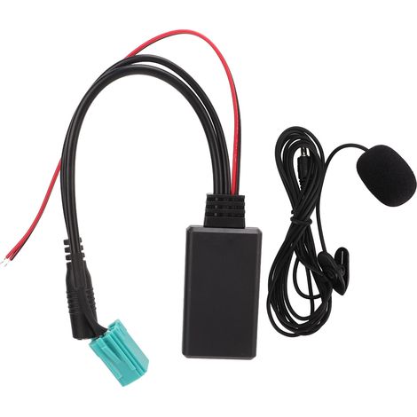 Adaptateur audio Bluetooth 5.0 avec entrée Aux et micro pour Clio, Espace, Kangoo, Megane, Scenic (1/5)