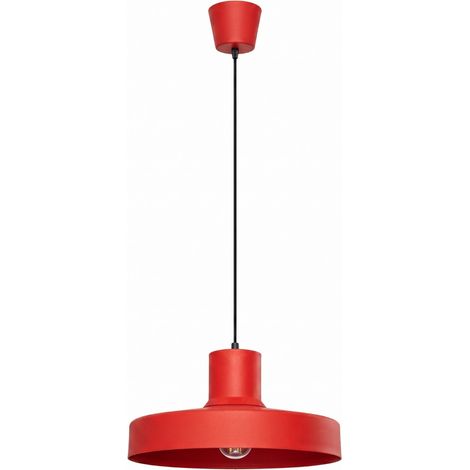 Lampade a sospensione BILO rosso 35x120x35cm Sollux (1/5)