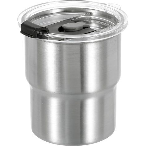 Gobelet isotherme en acier inoxydable 304 avec couvercle, double paroi, incassable, idéal pour la maison, le bureau, les bars et les restaurants. (1/5)
