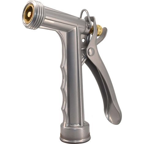 A set of metal watering nozzles, suitable for watering the garden, washing the car and other uses. (1/5)