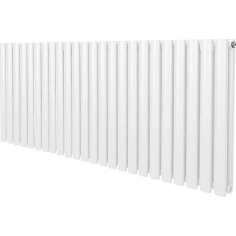 Oval Column Radiator – 600mm x 1440mm – White