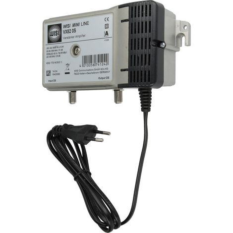 WISI BK Amplicateur d’antenne domestique, 33 dB, Mini Line VX 82 0P
