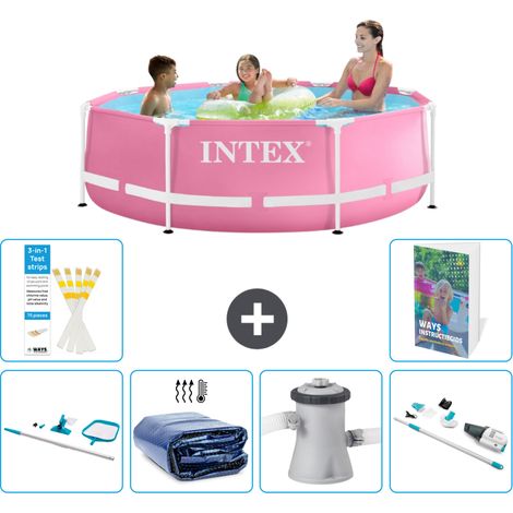 Intex Piscine Tubulaire Ronde - 244x76 cm - 7-pièces S149 (1/2)