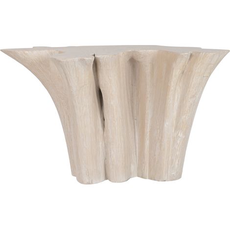Consola Raiz De Teca 120X40X77 Decape Blanco (1/5)
