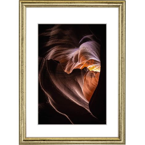 Holz Bilderrahmen Phoenix 30x45cm Gold (1/4)