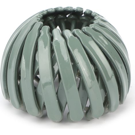 Nid d'oiseau forme pince cheveux extensible chignon queue de cheval attache barrette accessoire vert (1/5)