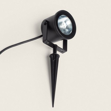 LED Außenstrahler mit Erdspieß 13W Wimel Mattschwarz (1/5)