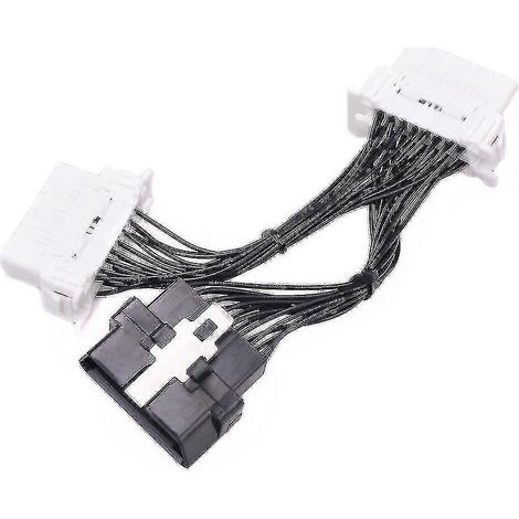 Câble d'extension OBD2 J1962 en Y de 30 cm avec connecteur 16 broches et répartiteur pour voiture (1/5)