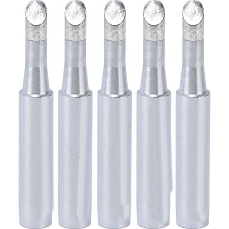 Lot de 5 embouts soudure interne chauffante cuivre pour station Hakko 936 937 907 Radio Shack 64-053 Atten Quick Aoyue Yihua Vastar 900M-T-4C (1/5)
