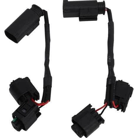 Ce kit de composants de câble à connexion rapide pour moto comprend un adaptateur d'extension de circuit de courant, compatible avec des modèles tels que R 1200 GS, R 1250 GS, C 400 GT et C 400 XC 600
