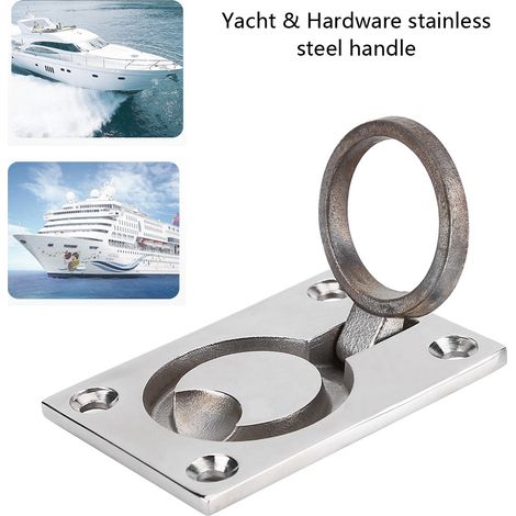 Poignées en acier inoxydable pour yachts et bateaux (1/5)