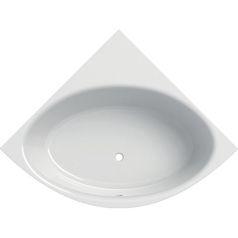 Baignoire d'angle Geberit RENOVA 1350x1350mm blanc
