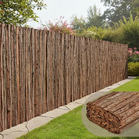Rindenmatte Zamora 150x300 cm [casa.pro]