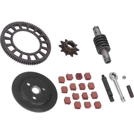 Kit pignon arbre d'embrayage alliage métallique levier tringlerie bille poussoir vélo motorisé 66cc 80cc (1/5)