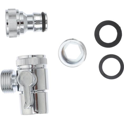 Adaptateur pour Robinet de Machine à Laver Inverseur 3 Pièces (1/5)