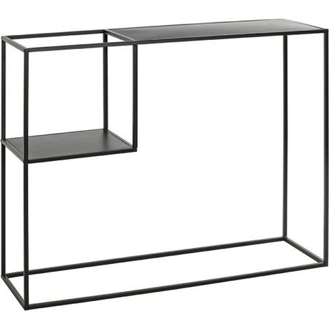 Console Design en Métal "Soraya" 100cm Noir (1/5)