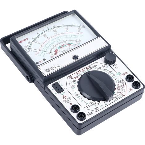 Multimètre de Type pointeur, haute précision, Anti-brûlure, Buzzer, pointeur analogique (1/5)