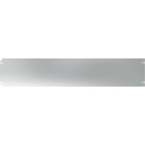 vidaXL Bordure de Pelouse 10 pcs 20 x 103 cm Acier galvanisé Argenté