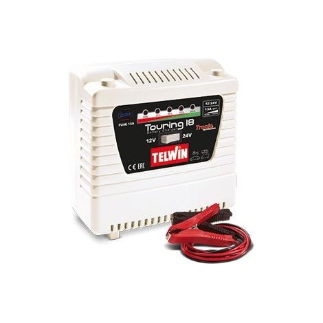 Telwin TOURING 18 Batterieladegerät 12V und 24V industriell (1/4)