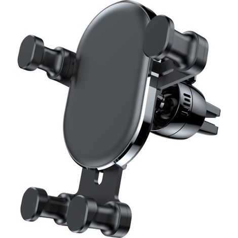 Support Téléphone Voiture à Grille d\'Aération Verrouillage automatique par gravité (1/5)