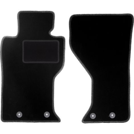 Tapis de sol avant noirs pour Mazda MX-5 IV coupé et cabriolet (2014-) (1/5)