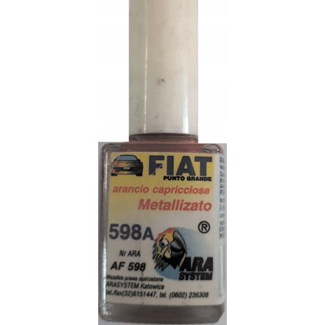 Pintura de retoque Fiat 598A arancio capriciosa (1/5)