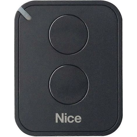 Télécommande NICE FLO2RE pour l'automatisation des portails et portes de garage, émetteur ON2E/A à deux boutons (pour NICE RB400 et (1/4)