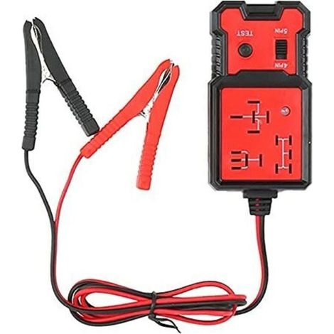 Tester per relè elettronici per autoveicoli da 12 V con clip - Tester per relè elettronici per riparazioni automobilistiche (1/4)
