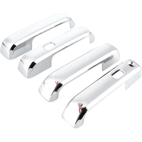 4-teiliges Set Türgriffabdeckungen aus ABS-Chrom, passend für Ford 15–20 LHD (1/5)