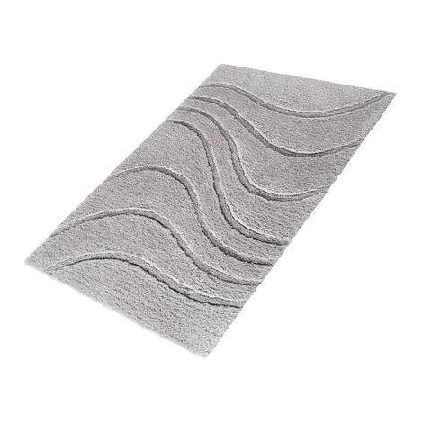 Sapho Ridder La Ola - Tapis de salle de bains, 600x900 mm, antidérapant, gris 729307 (1/4)