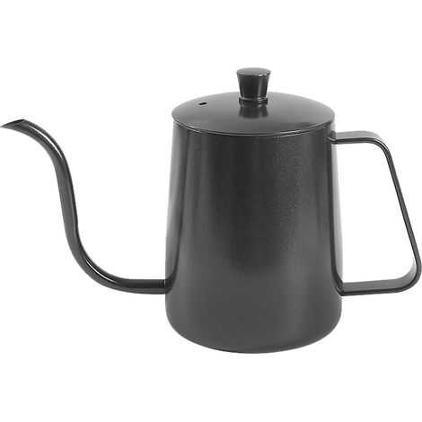 1 Bouilloire à café filtre, bec cygne long et étroit, acier inoxydable, pour infusion manuelle précise, usage intérieur et extérieur (1/5)