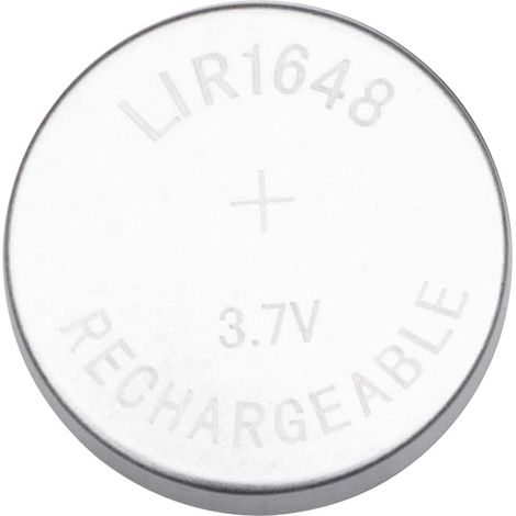 Akyga AKY1964 Knopfzellen-Akku LIR 1648 Li-Ion 80 mAh 3.7 V 1 St.