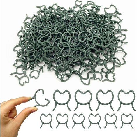 200 pezzi clip di fissaggio per pomodori e frutta per piante rampicanti e giardini (200 pezzi) (1/3)