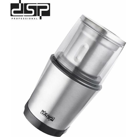 Petite cafetière mini moulin à café en acier inoxydable broyage automatique 300w (1/5)